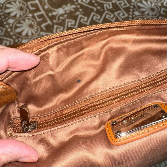 Roma Leathers R or L Lock, 4 Keys Concealed Carry Crossbody - Tan - Picture 11 of 15